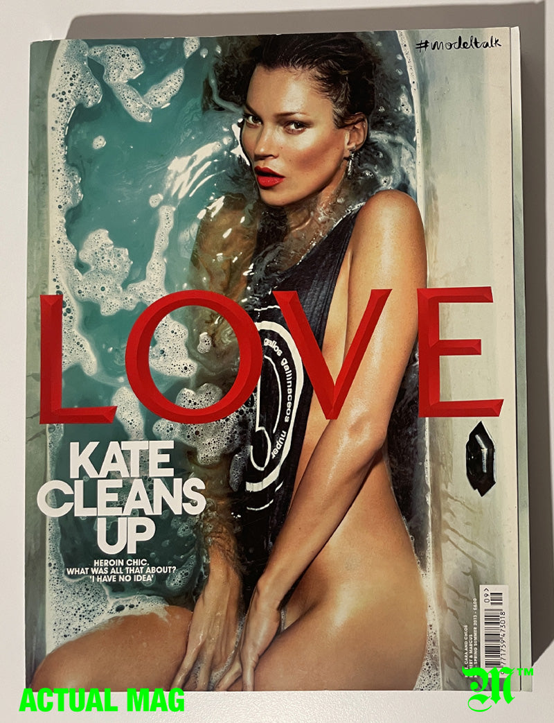 Love Magazine 9 SS  2013 - Kate Moss