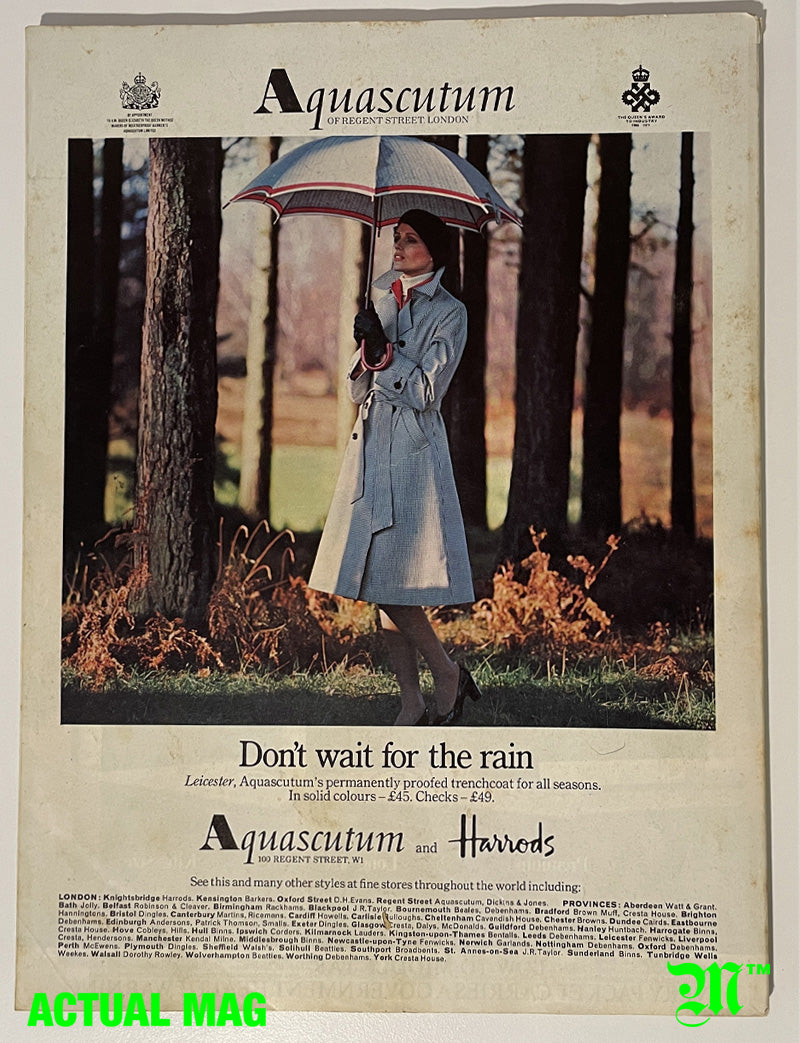 Vogue 1975 May - Jerry Hall Cover