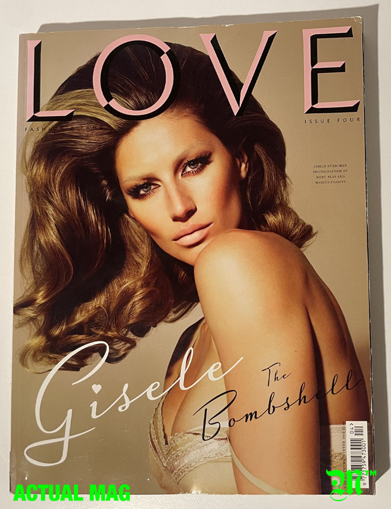 Love Magazine 4 AW 2010 - Gisele