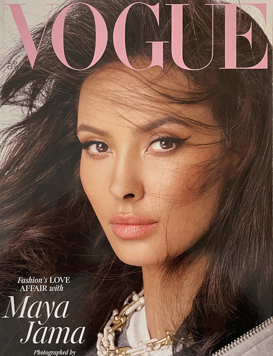 Vogue 2023 August - Maya Jama