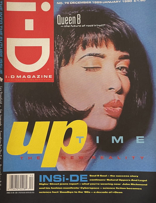 i-D Magazine No.76 1989 December / 1990 January