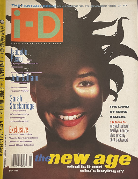 i-D Magazine No.75 1989 November