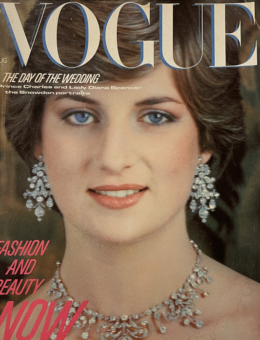 Vogue 1981 April - Princess Diana Cover