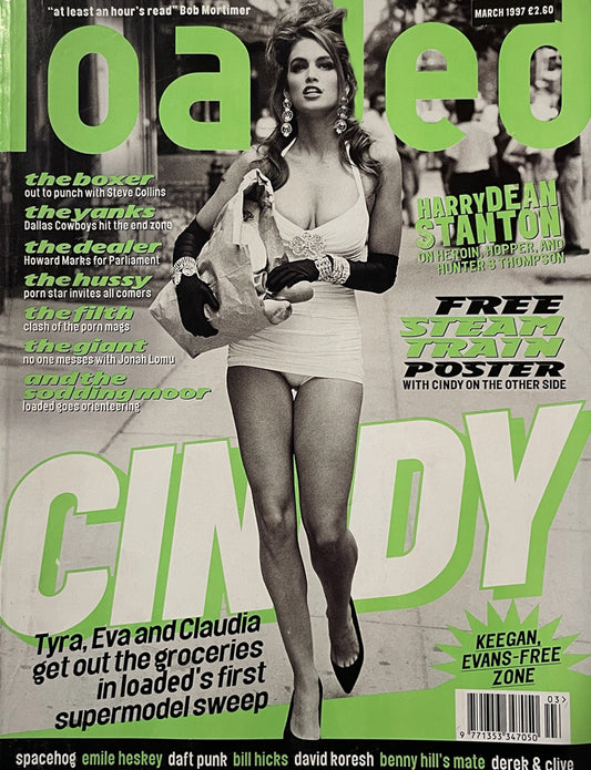 Loaded 1997 March - Cindy Crawford