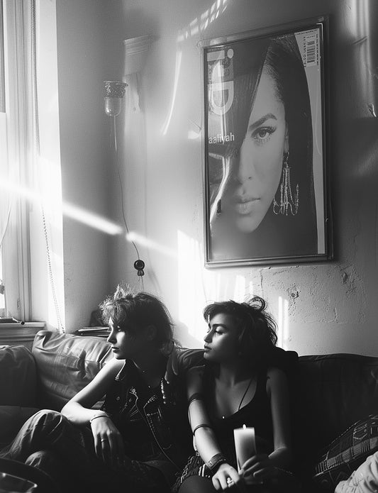 i-D Magazine Promo Poster Aaliyah