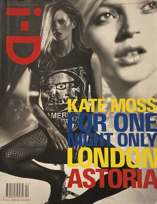 i-D Magazine No.242 2004 April Kate Moss