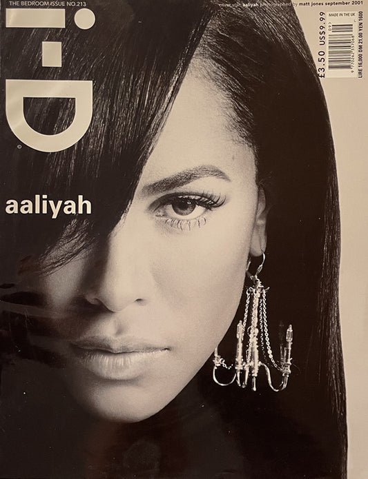 i-D Magazine No.213 2001 September Aaliyah