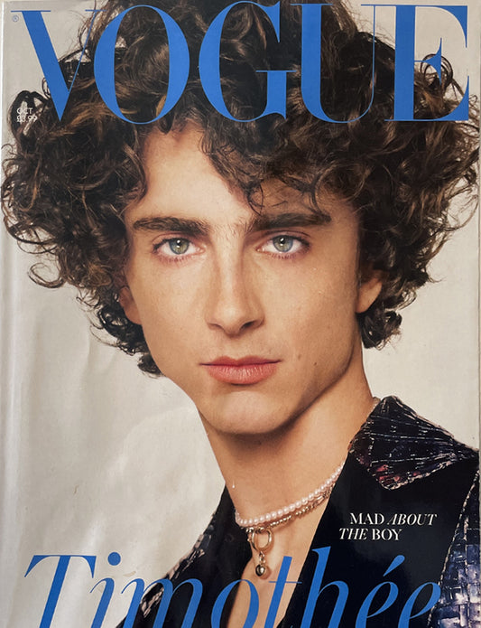 Vogue 2022 October - Timothee Chalamet