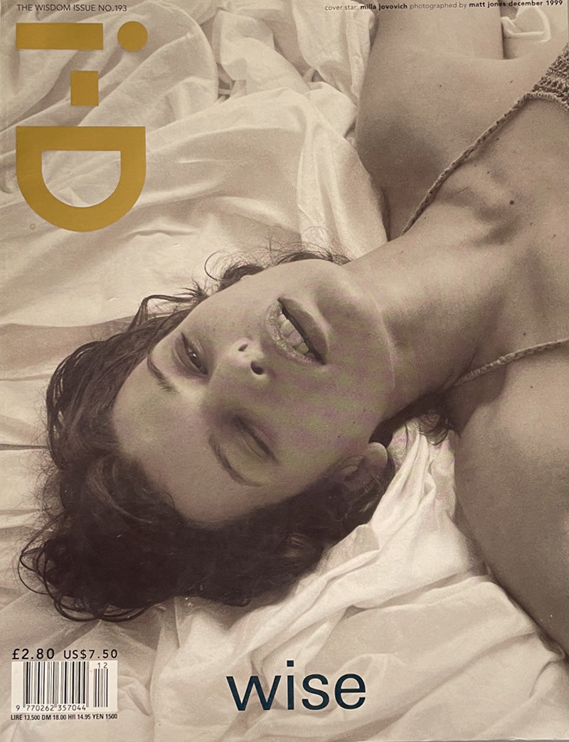 i-D Magazine No.193 1999 December Milla Jovovich