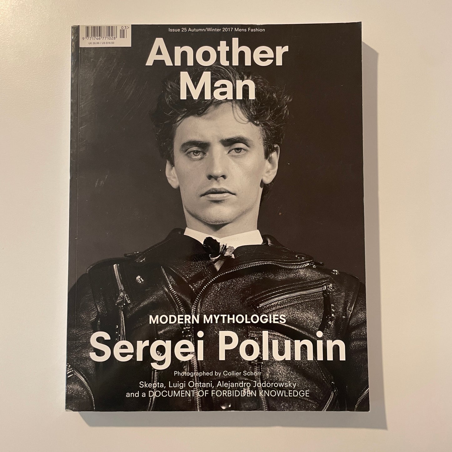 Another Man Magazine Autumn / Winter 2017 - Sergei Polunin