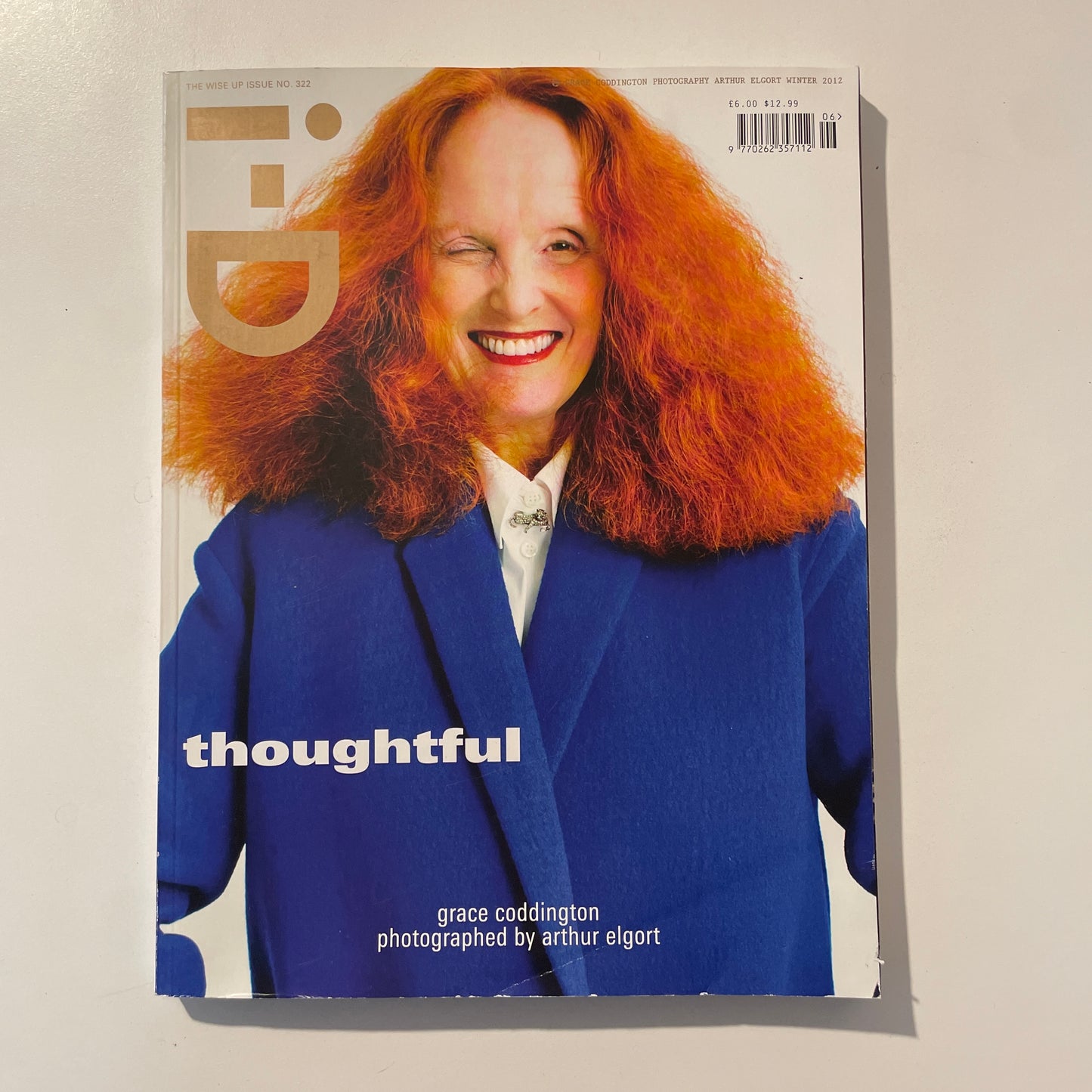 i-D Magazine No.322 2012 - Winter Grace Coddington