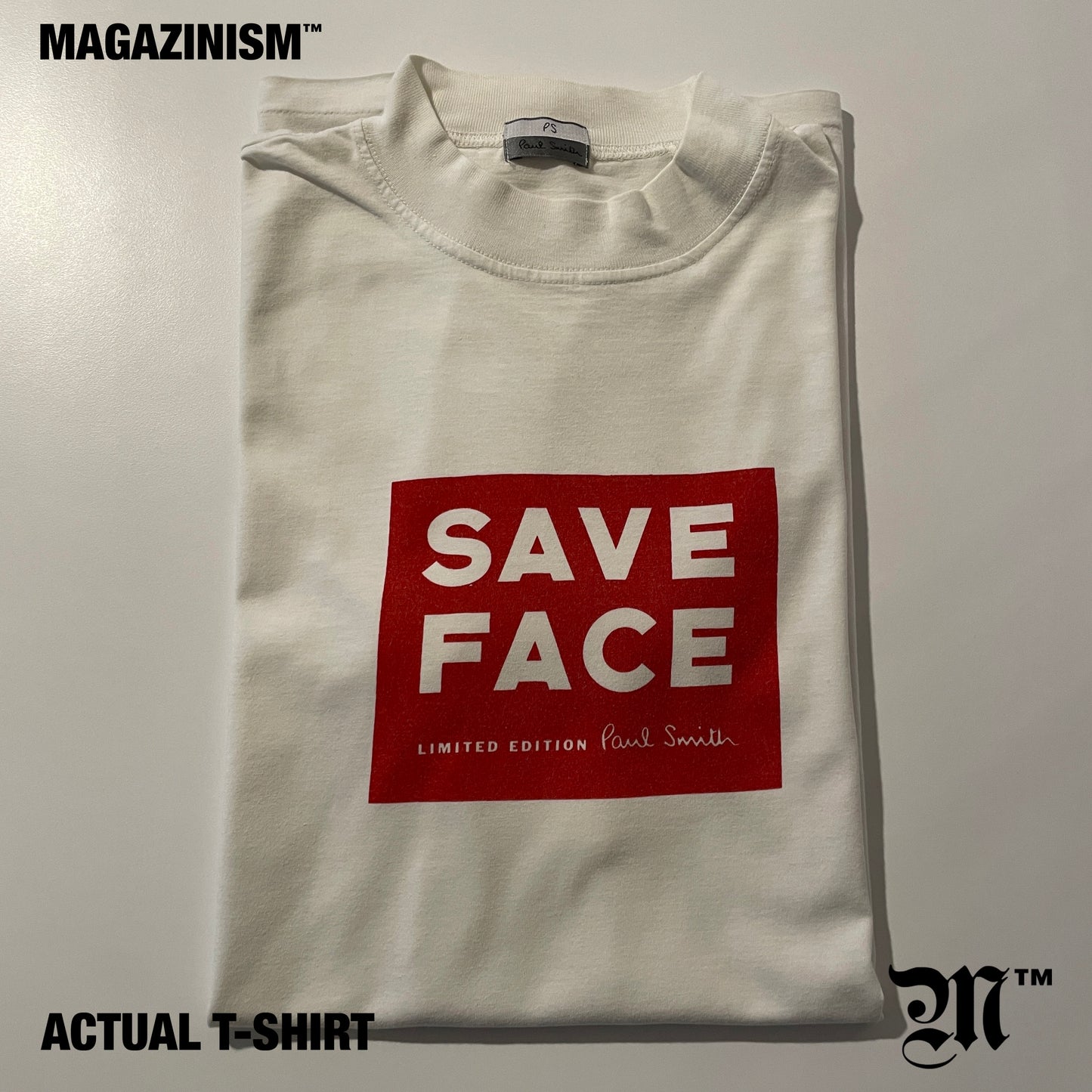 Face Magazine X Paul Smith T-shirt 1992