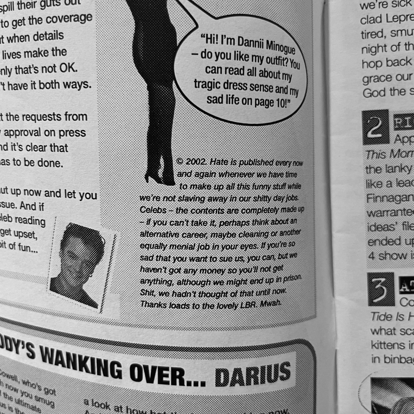 Hate Zine 2002 - Issue No.1