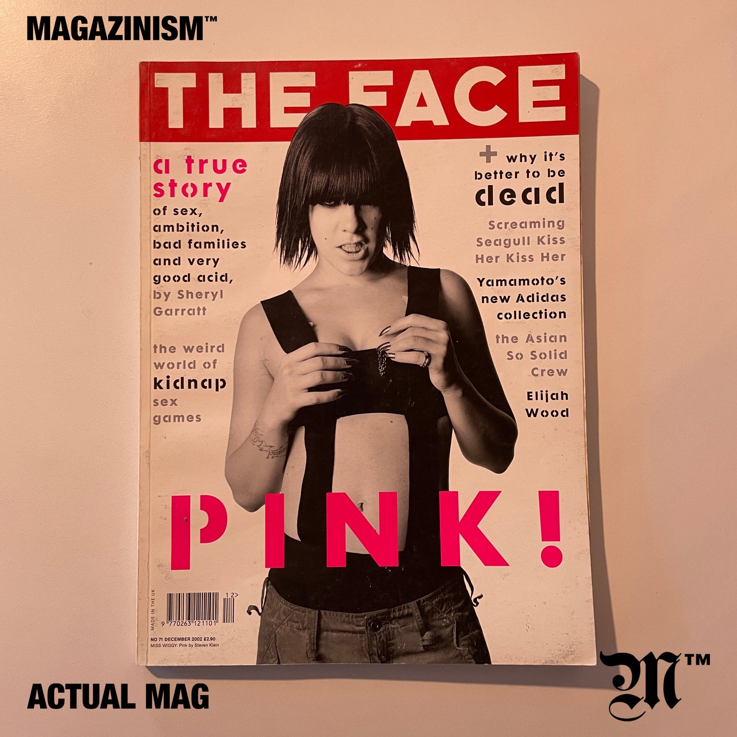 The Face No.71 - 2002 December - Pink