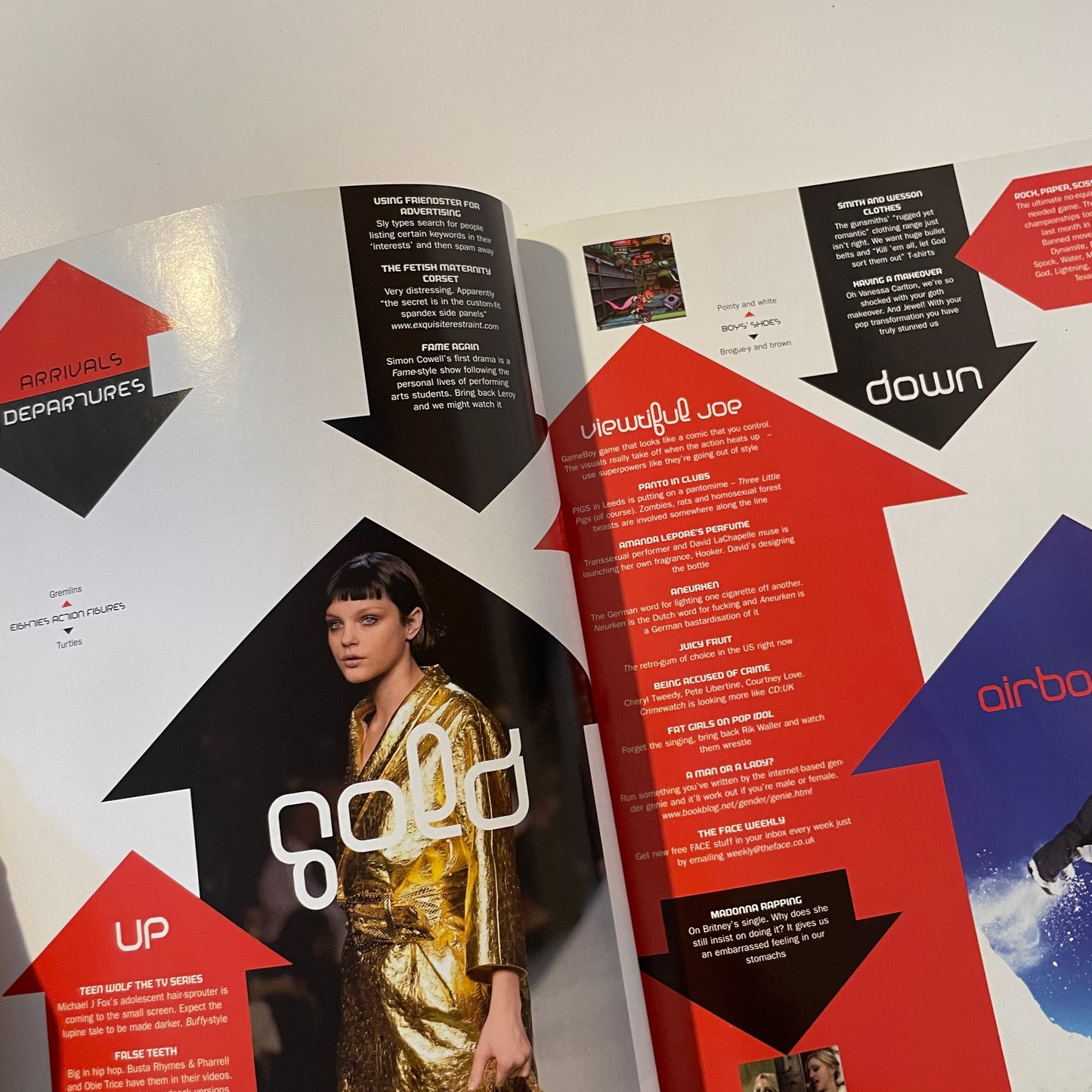 The Face No.83 - 2003 December - Justin Hawkins