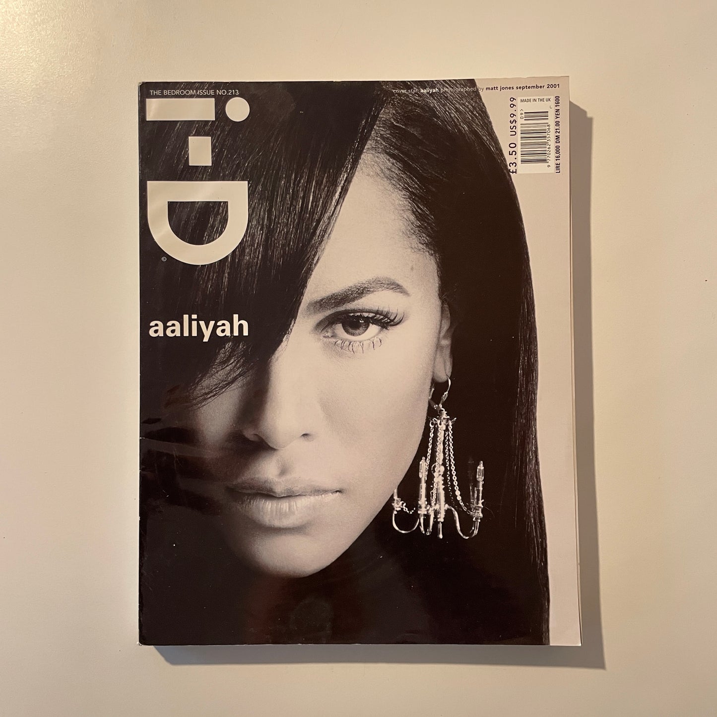 i-D Magazine No.213 2001 September Aaliyah