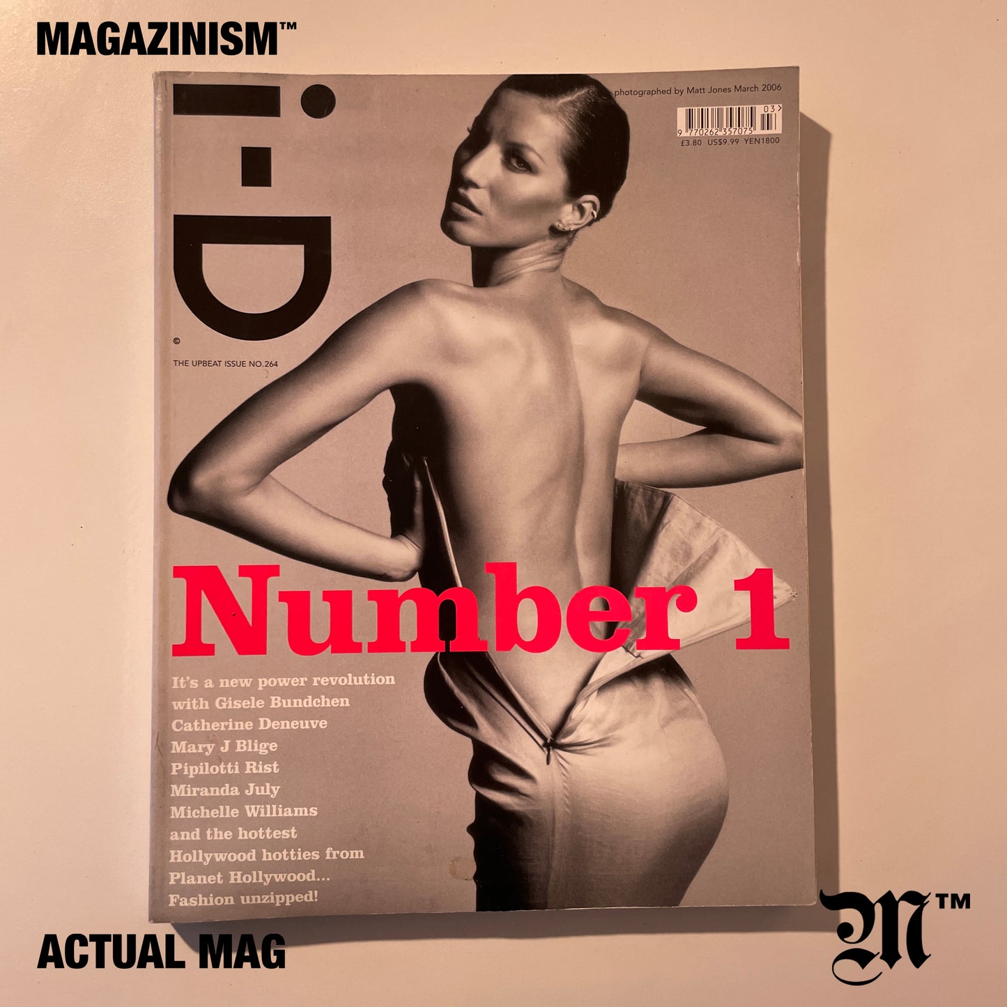 i-D Magazine No.264 2006 March Gisele