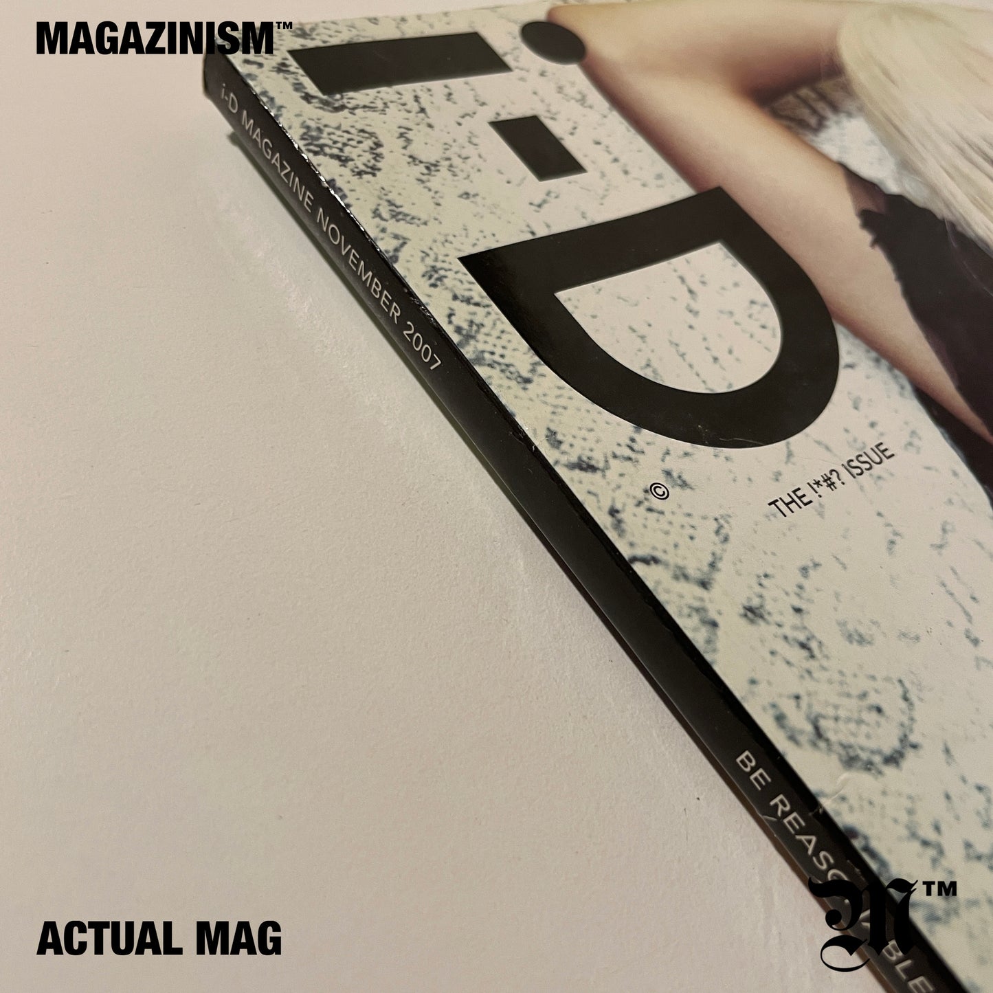 i-D Magazine No.282 2007 November Kate Moss