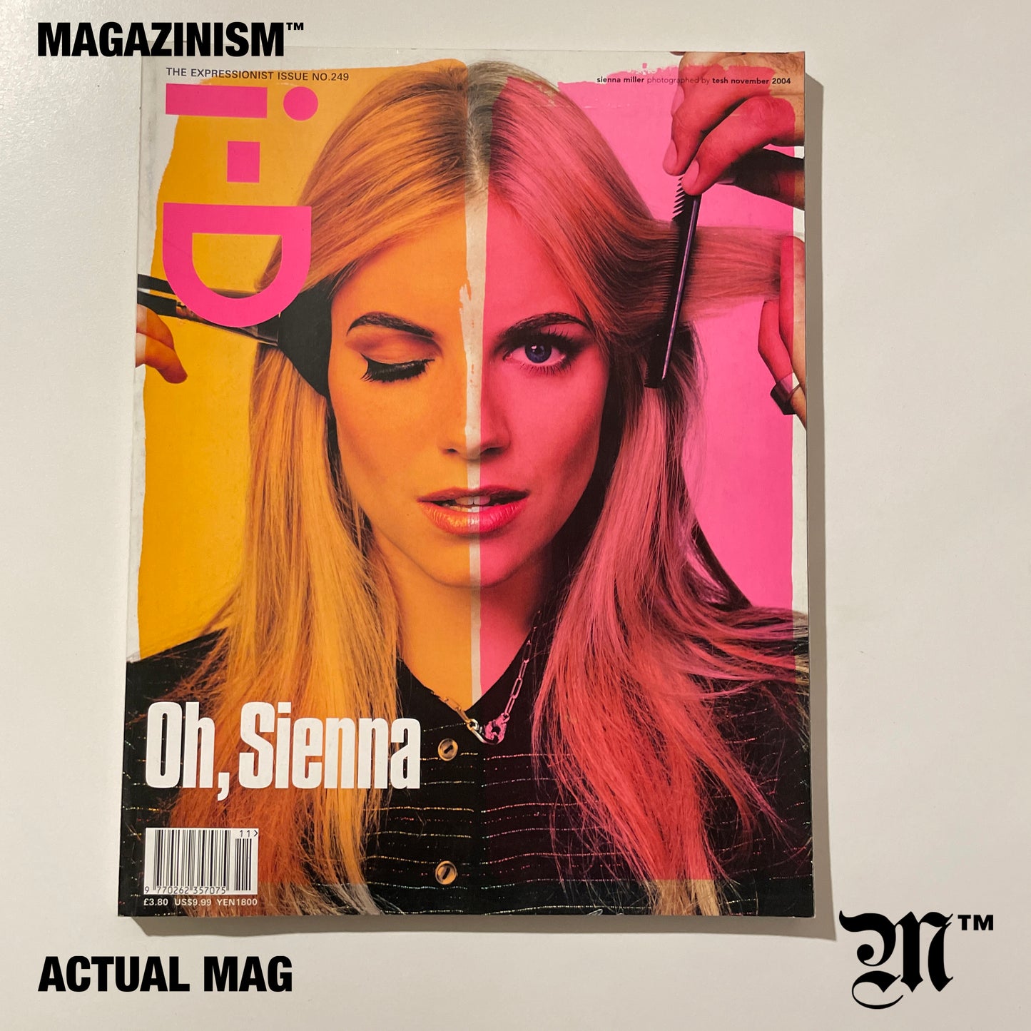 i-D Magazine No.249 2004 November Sienna Miller