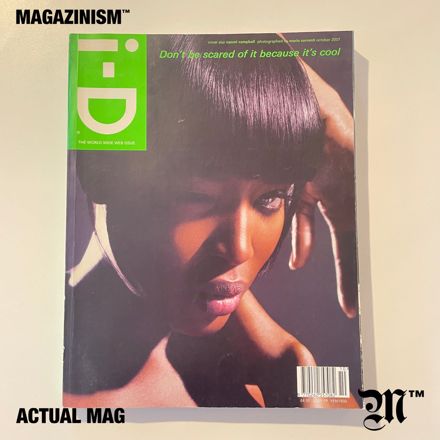 i-D Magazine No.281 2007 October Naomi Campbell