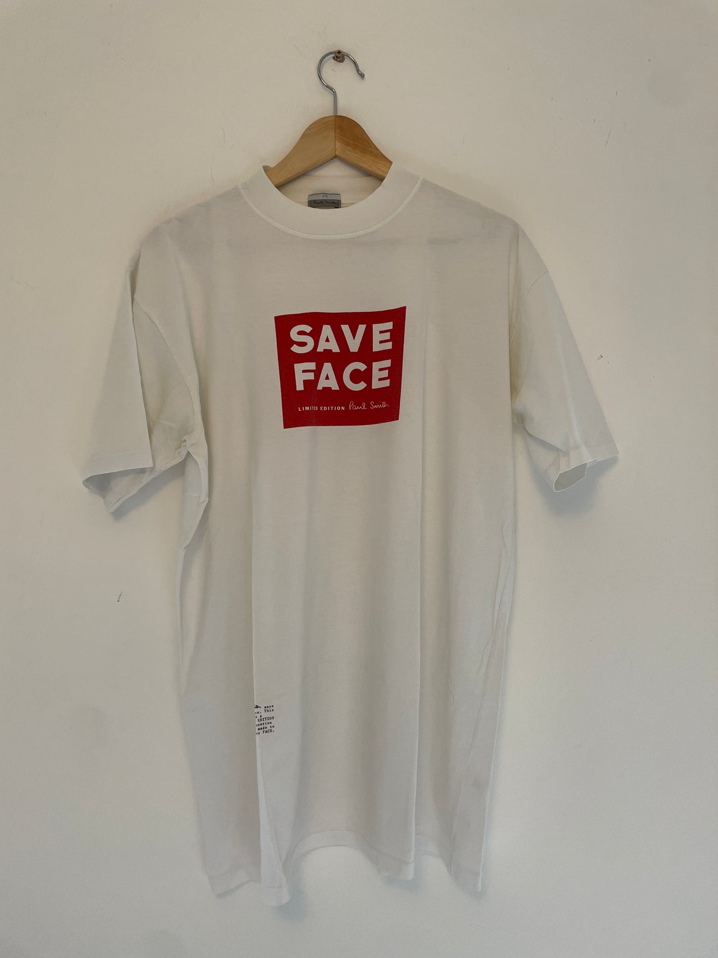 Face Magazine X Paul Smith T-shirt 1992