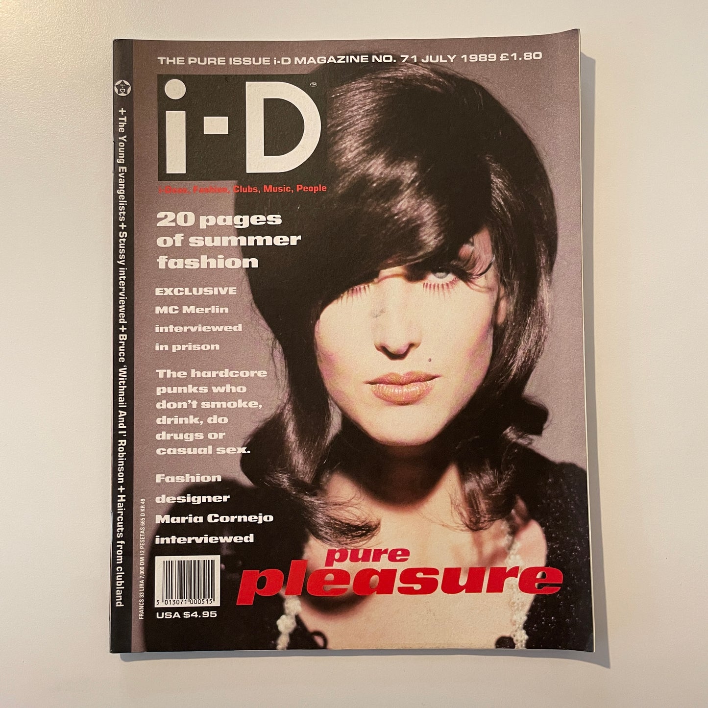 i-D Magazine No.71 1989 July