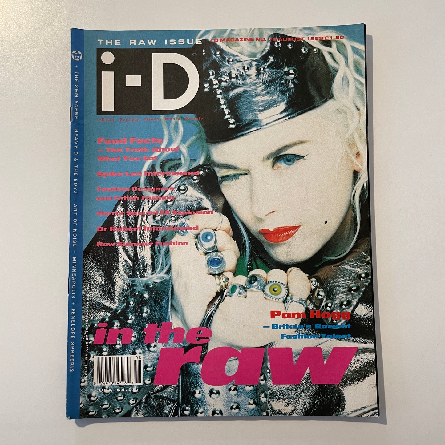 i-D Magazine No.72 1989 August - Pam Hogg