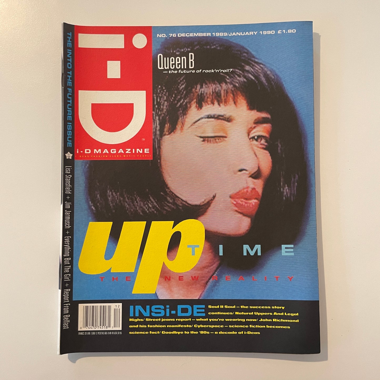 i-D Magazine No.76 1989 December / 1990 January