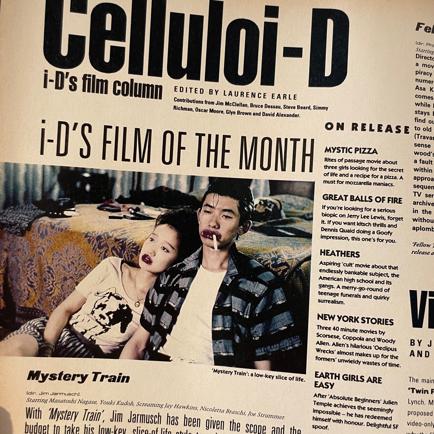 i-D Magazine No.76 1989 December / 1990 January