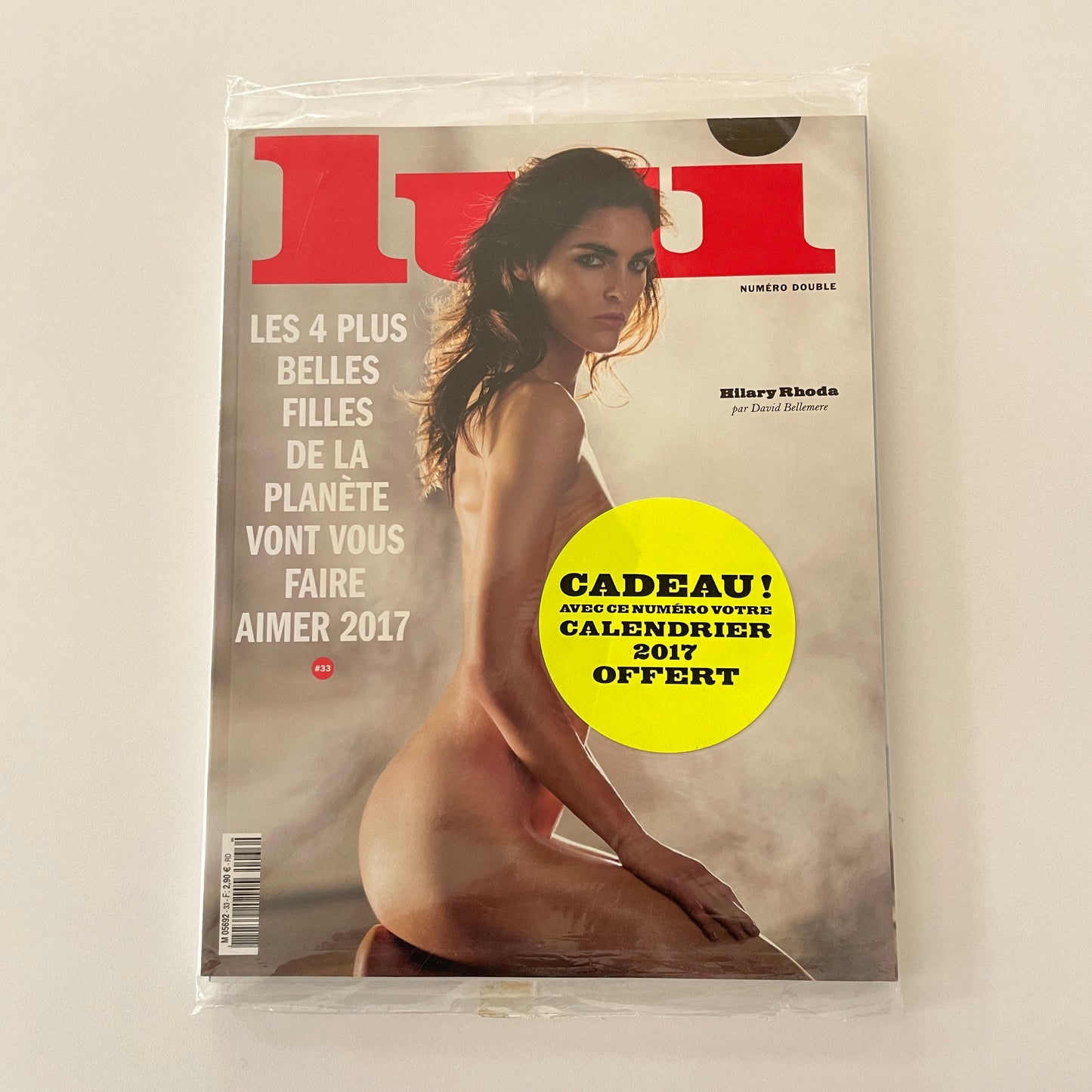 Lui 2016 December / 2017 January - Hilary Rhoda