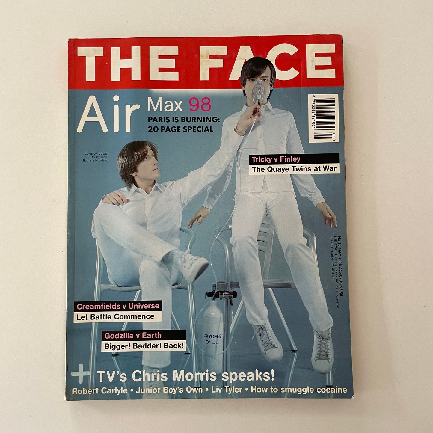 The Face No.16 - May 1998 - Air