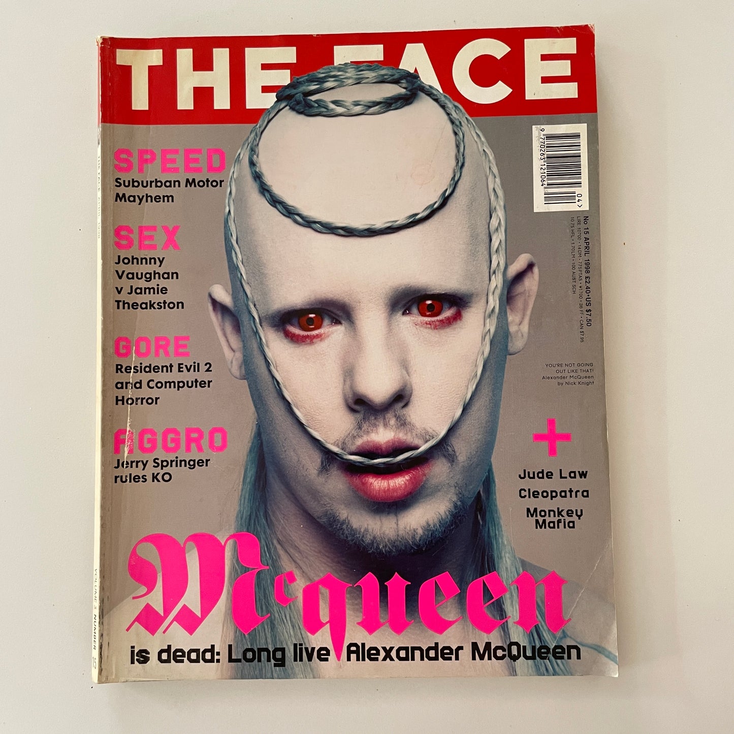The Face No.15 - April 1998 - Alexander McQueen