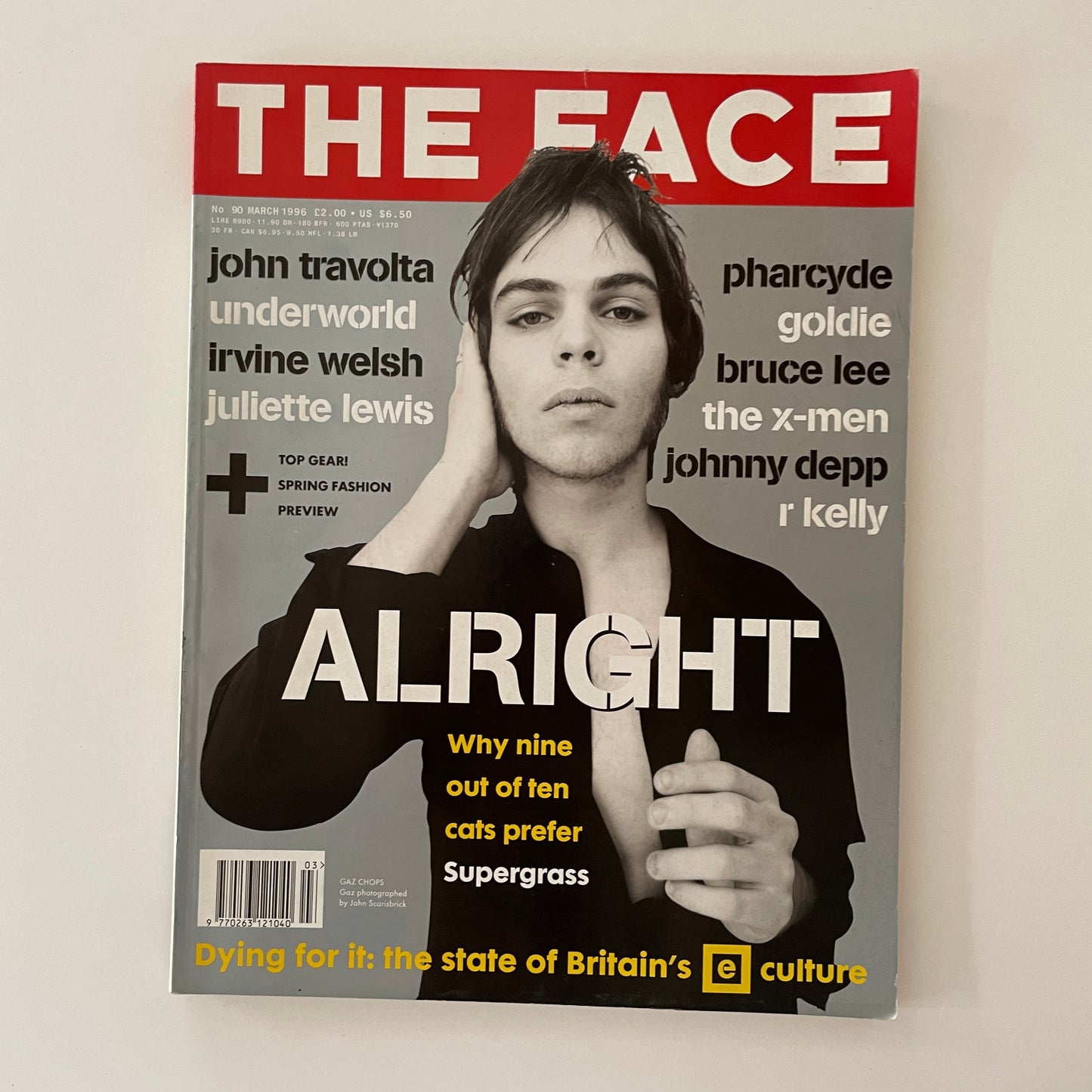 The Face No.90 - March 1996 - Supergrass