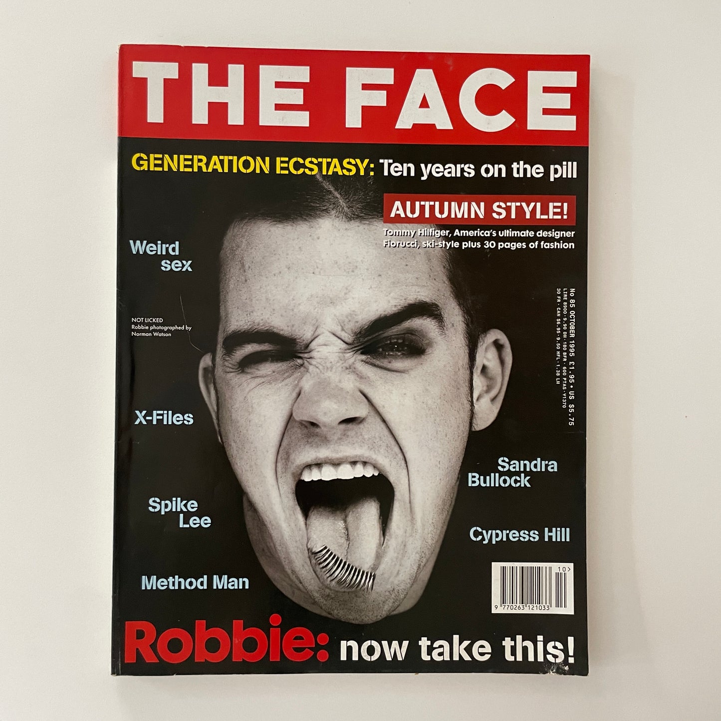 The Face No.85 - October 1995 Robbie