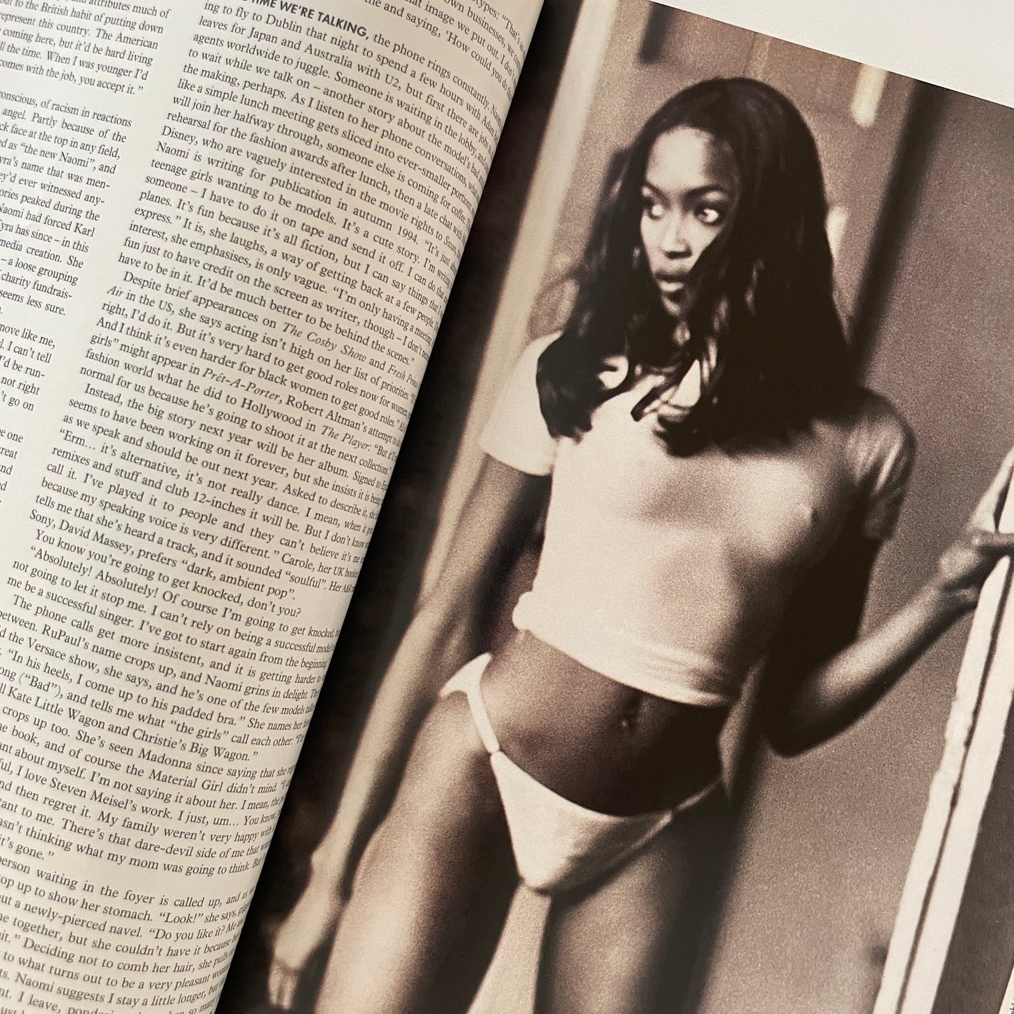 The Face No.64 - January 1994 - Naomi Campbell