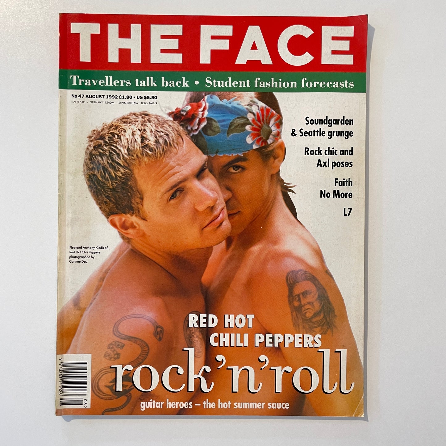 The Face No.47 - August 1992 - Chili Peppers