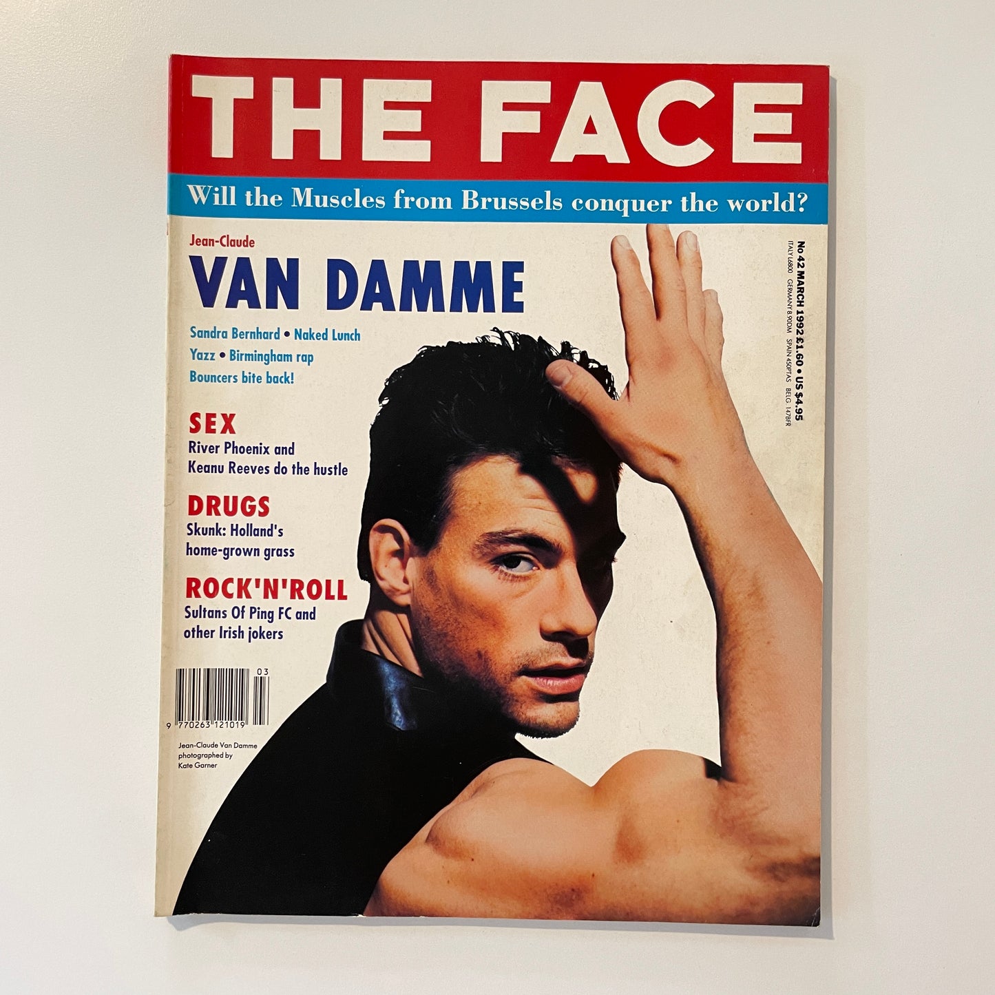 The Face No.42 - March 1992 -Van Damme