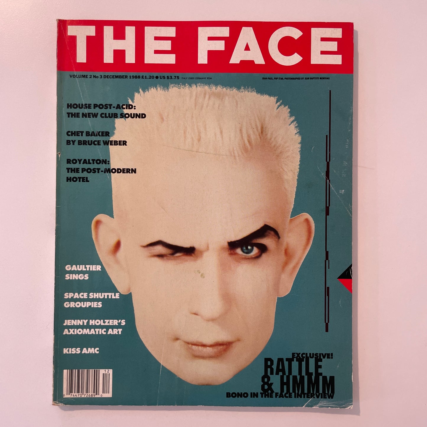 The Face No.3 - December 1988 - Jean Paul Gaultier