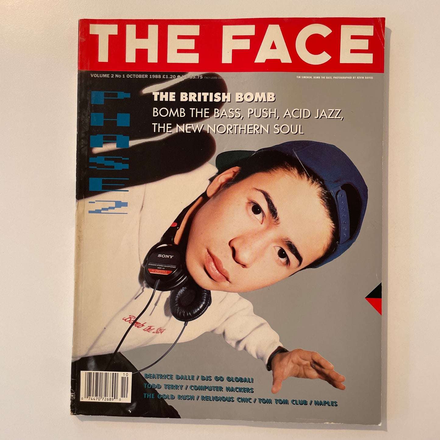 The Face No.1 - October 1988
