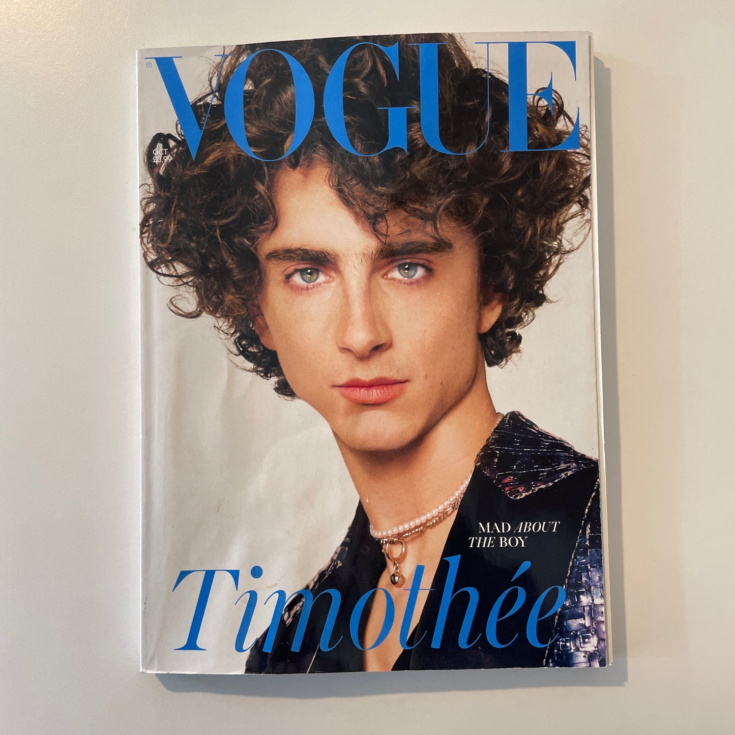 Vogue 2022 October - Timothee Chalamet