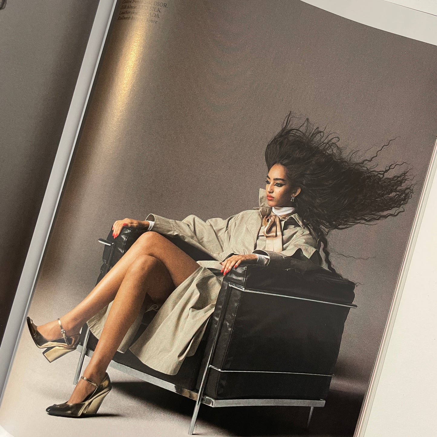 Vogue 2023 January - Iman