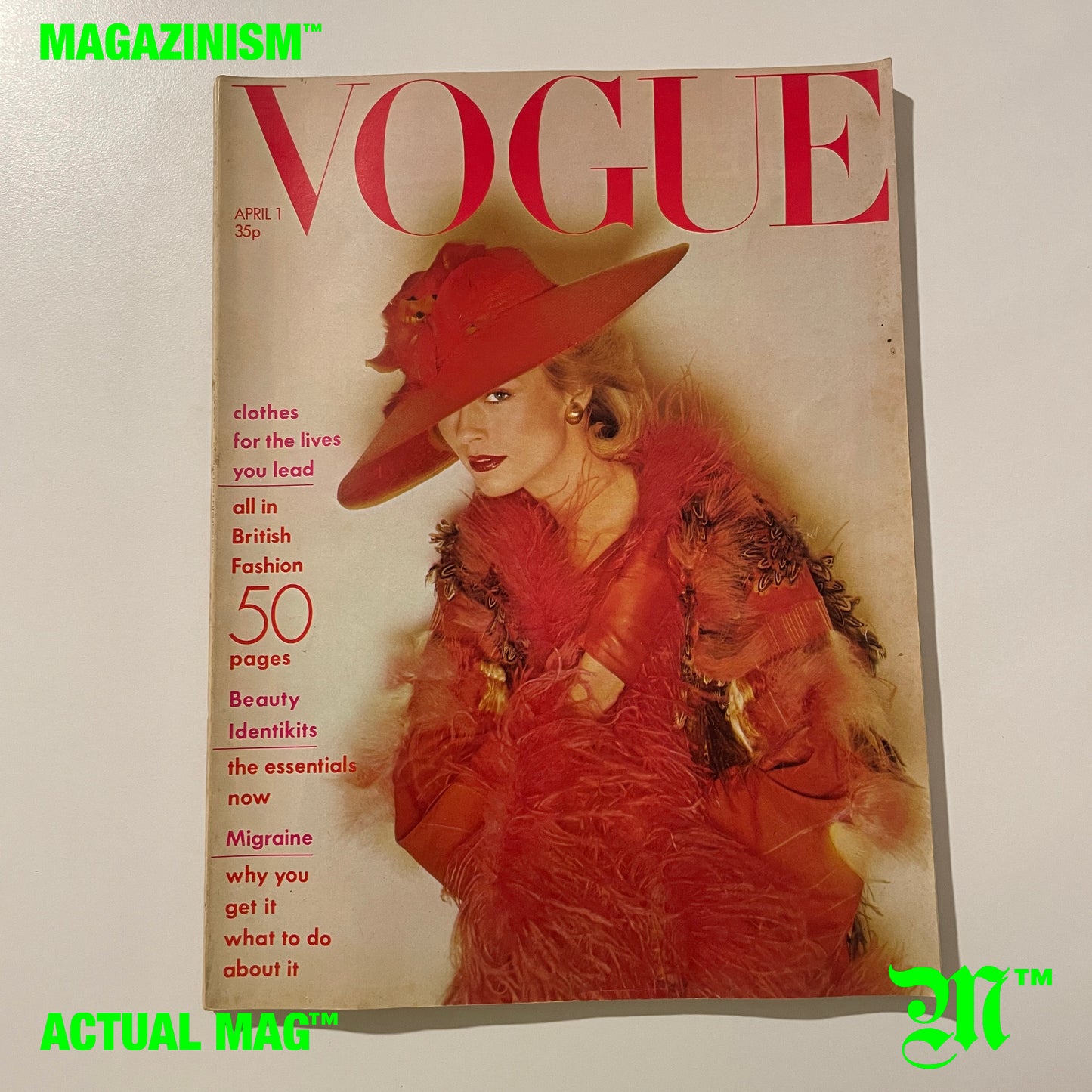 Vogue 1974  April