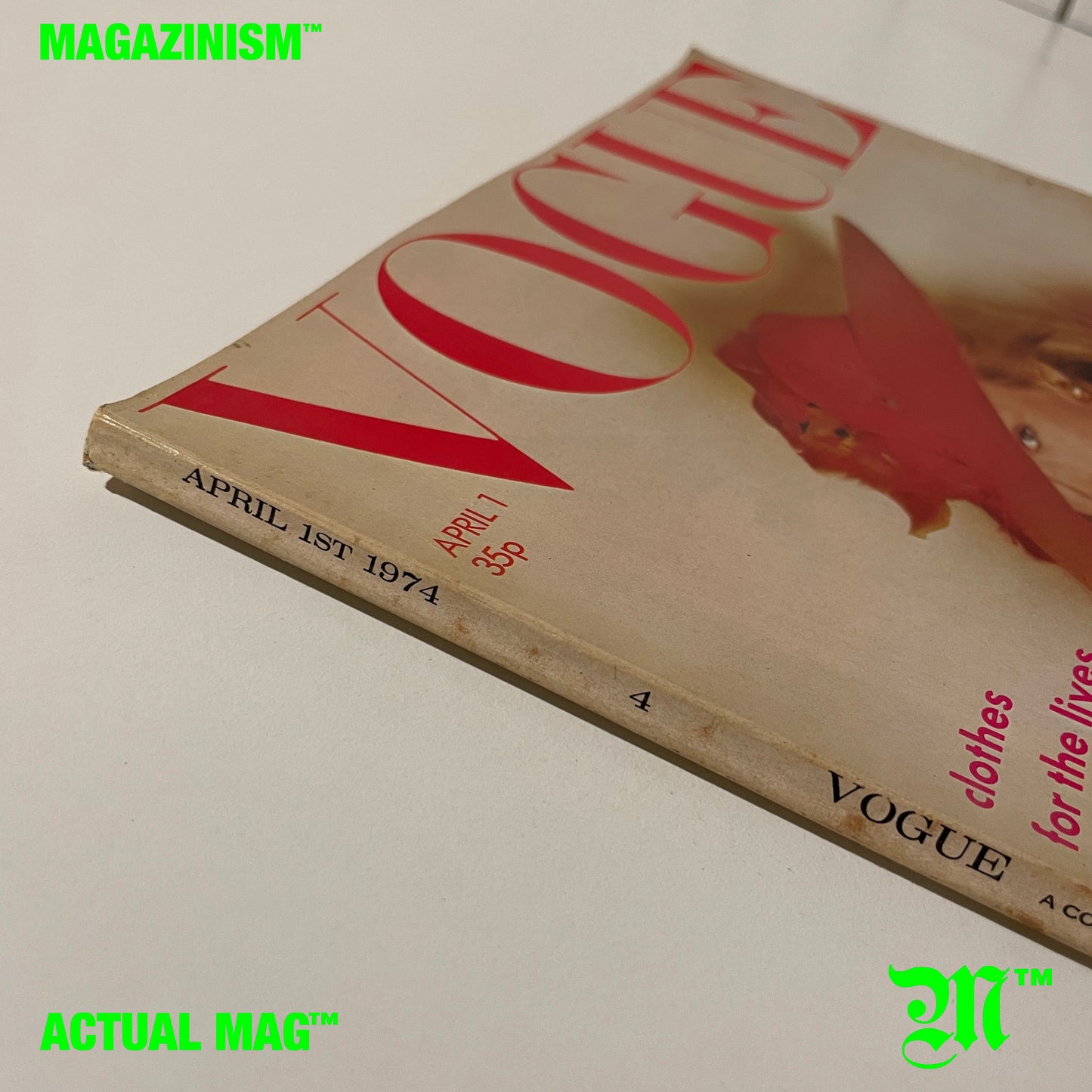 Vogue 1974 April