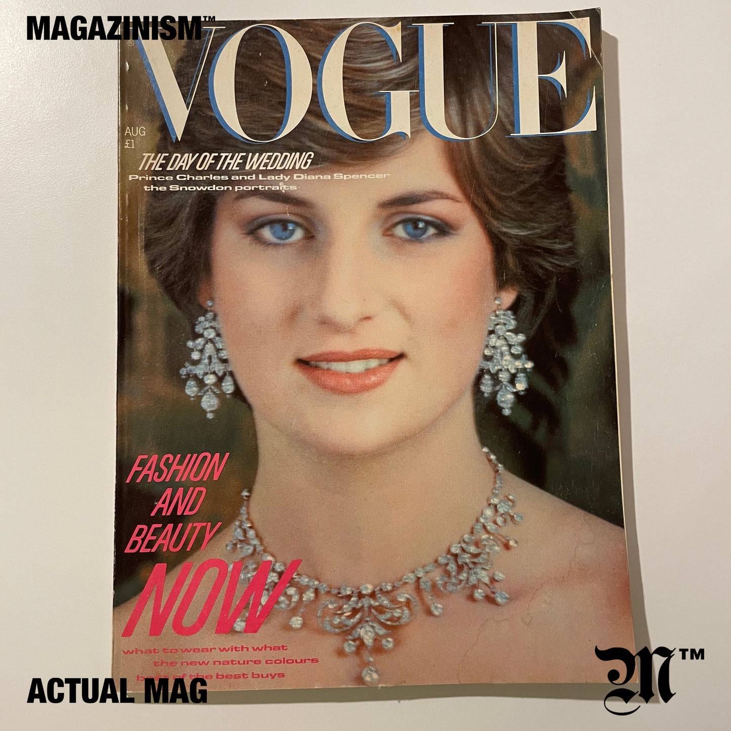 Vogue 1981 April - Princess Diana Cover