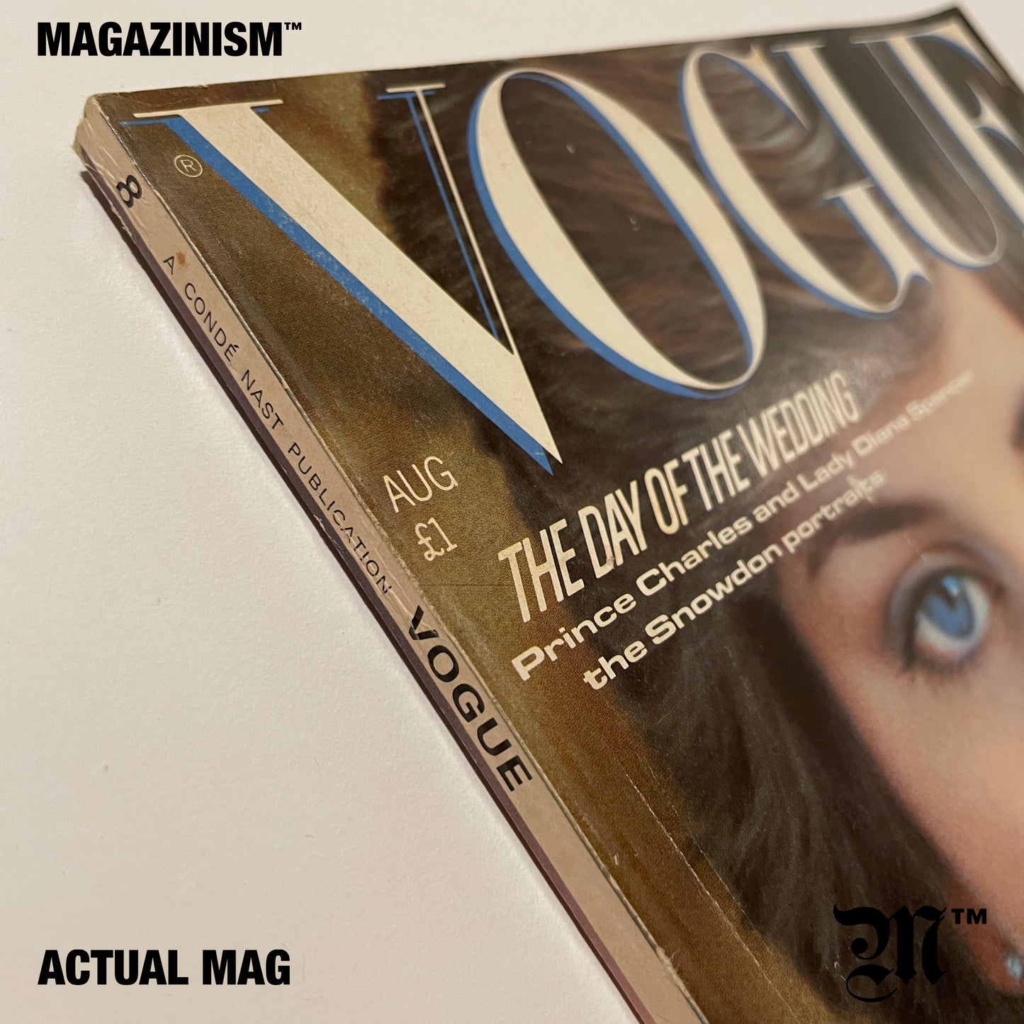 Vogue 1981 April - Princess Diana Cover