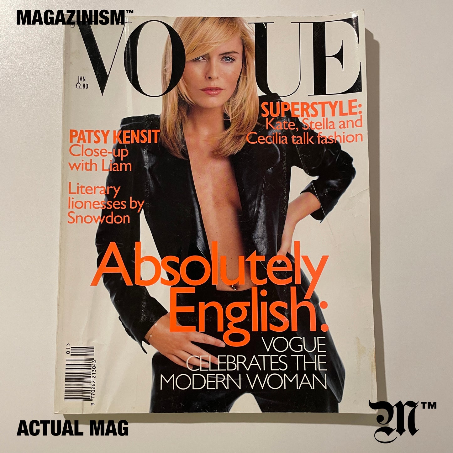 Vogue 1997 January - Patsy Kensit
