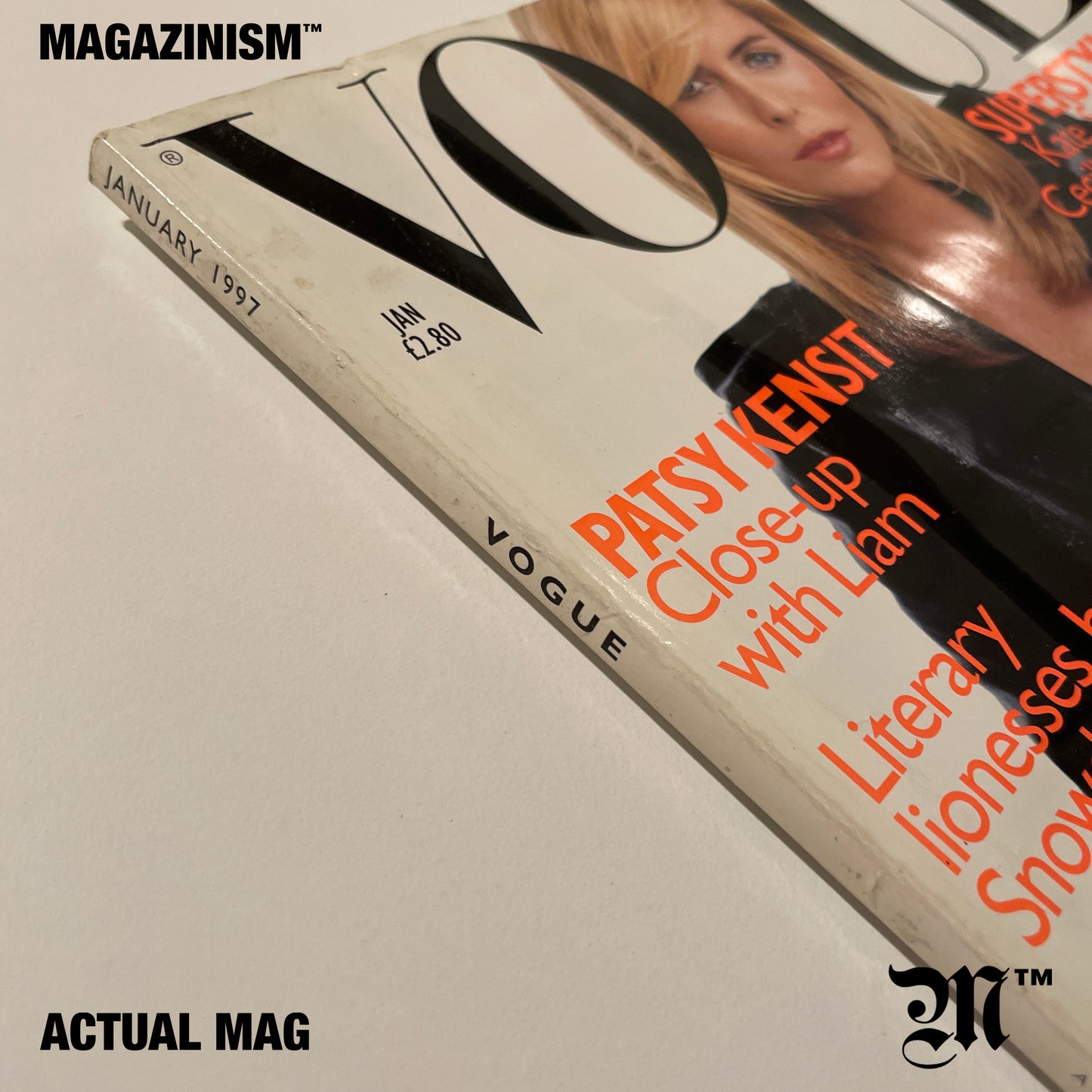 Vogue 1997 January - Patsy Kensit