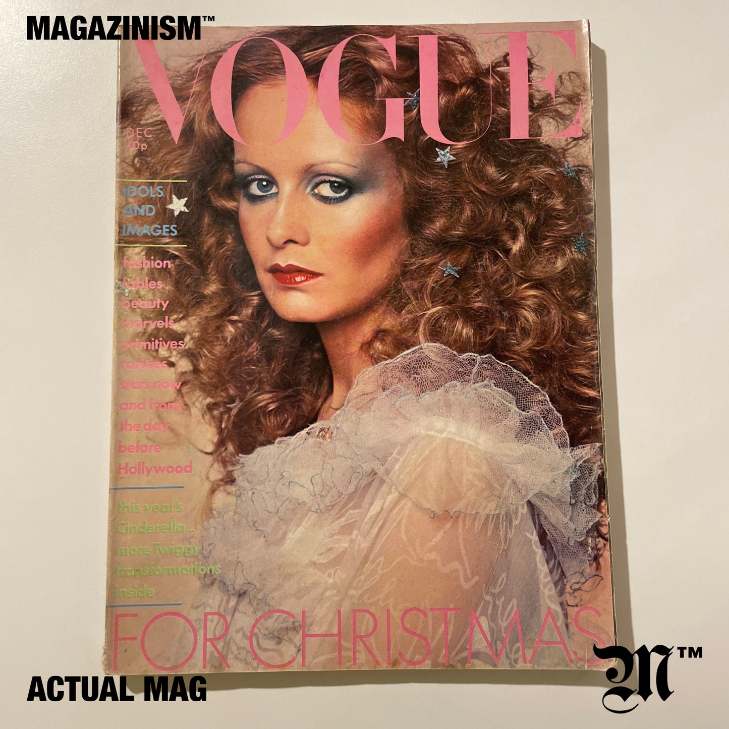 Vogue 1974 January - Twiggy