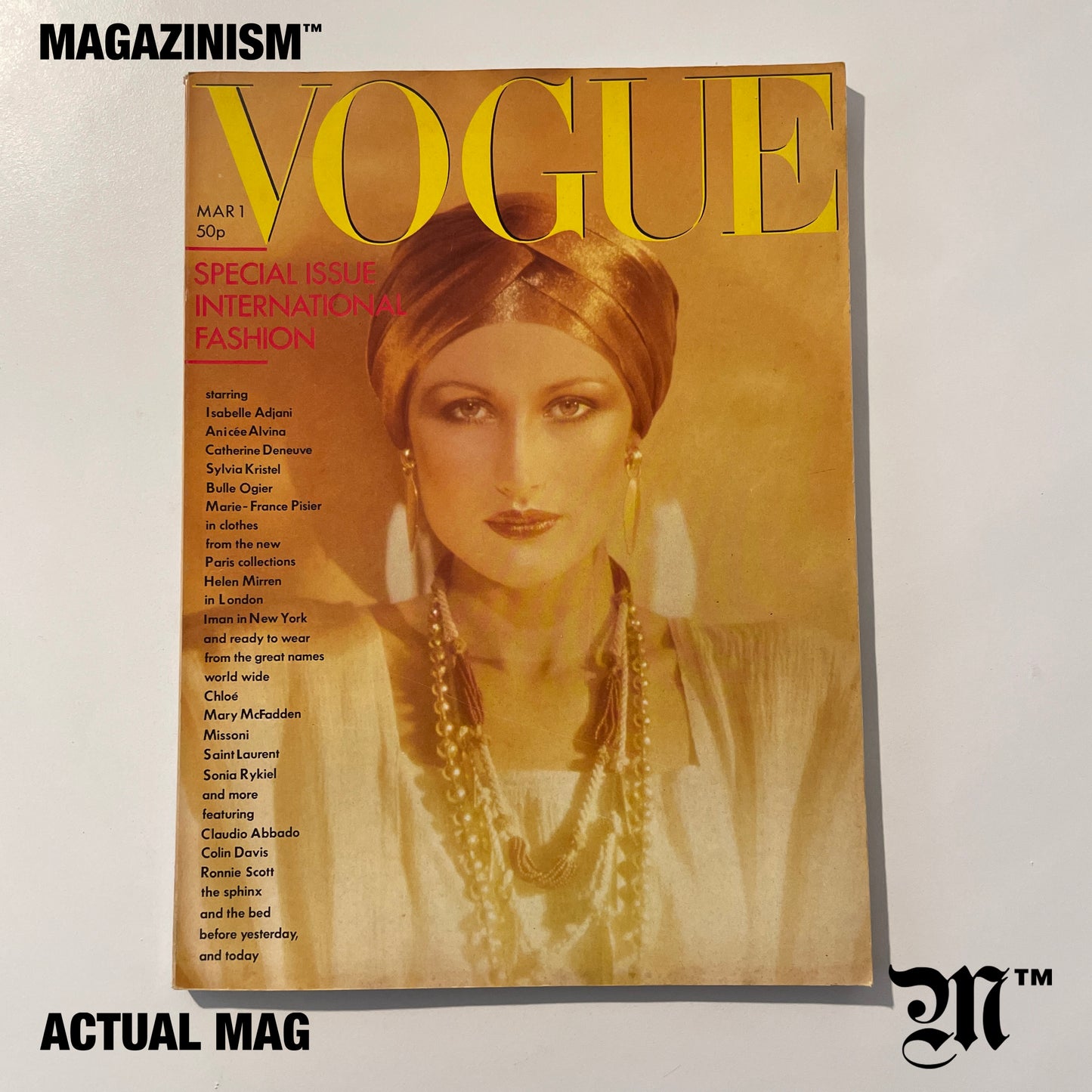 Vogue Magazine 1976 March