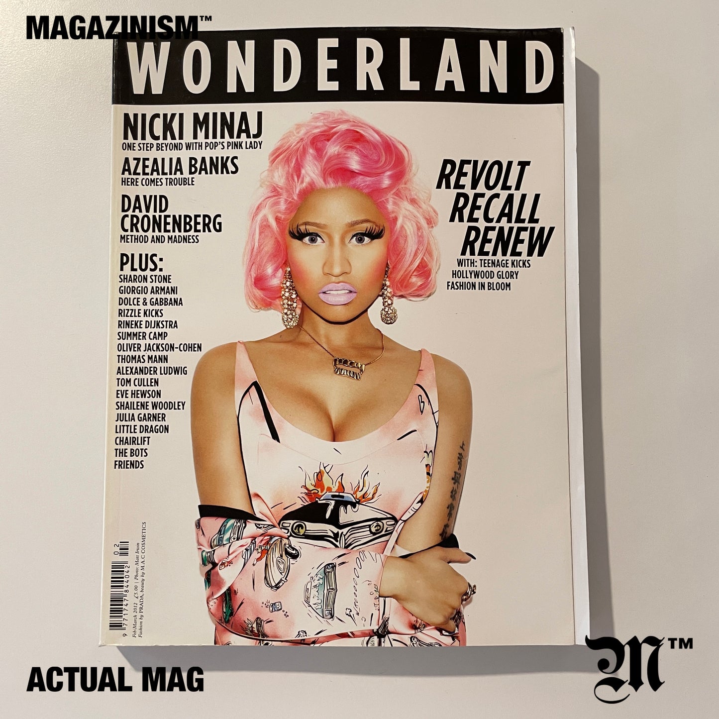 Wonderland Feb / Mar 2012 - Nicki Minaj